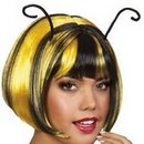 Perruque courte abeille femme