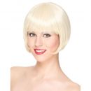 Perruque luxe blonde courte femme