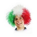 Perruque supporter Italie adulte