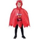 Poncho diable enfant Halloween