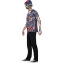 T-shirt zombie écolier homme Halloween